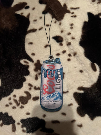 beer can car freshies