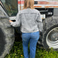 cow jean jacket