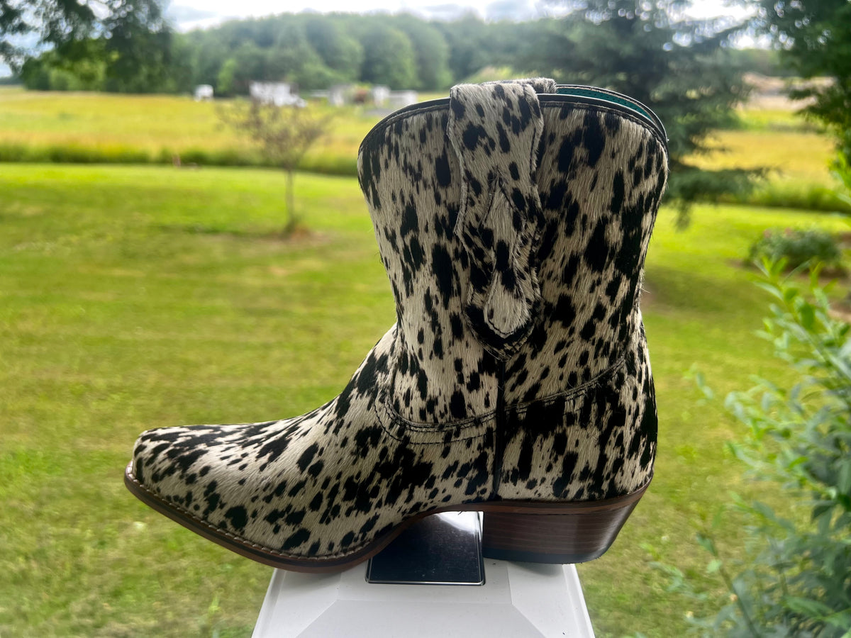 cow bow booties