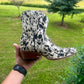 cow bow booties