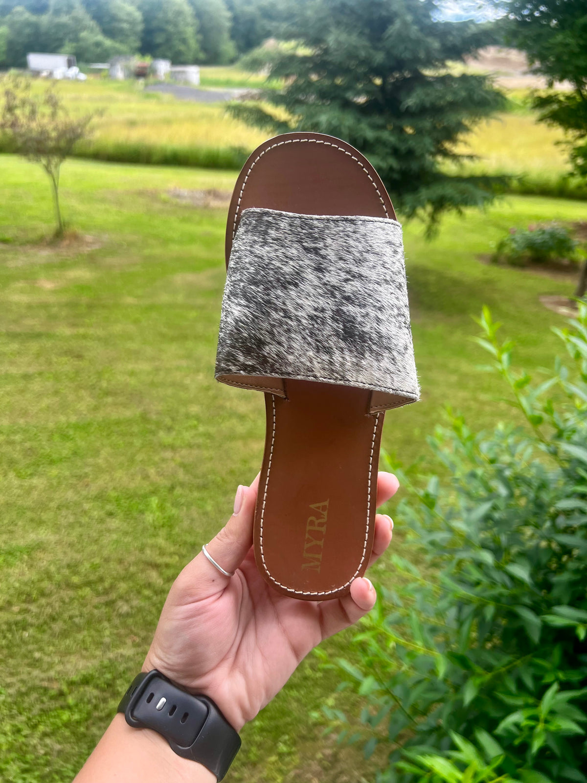 kemma cowhide sandals