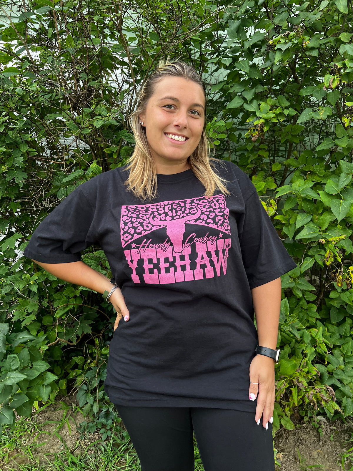 yeehaw graphic tee