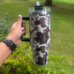 cowhide tumbler