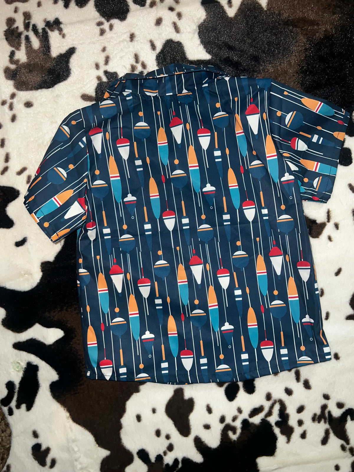 BOYS fishing lure shirt