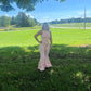 Pink leopard star yoga set