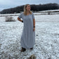 short sleeve maxi dress